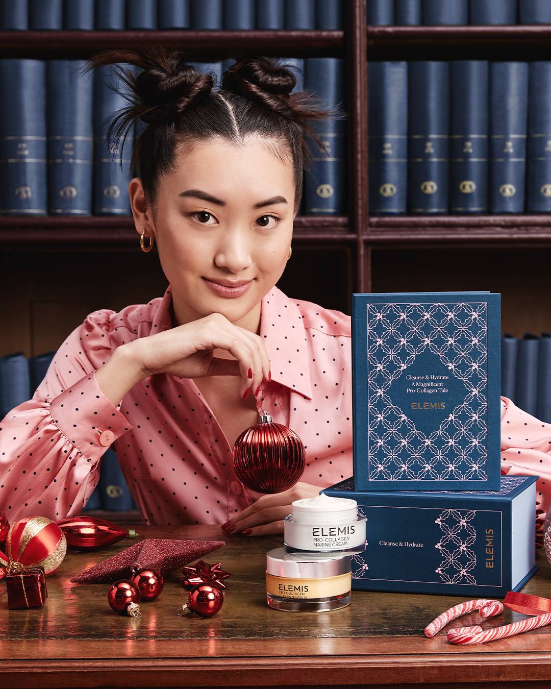 Дует Про-Колаген Очищення та Зволоження шкіри ELEMIS Cleanse & Hydrate A Magnificent Pro-Collagen Tale Gift Set